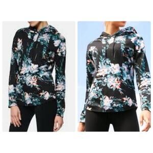 Marc New York Floral Hoodie Sweater